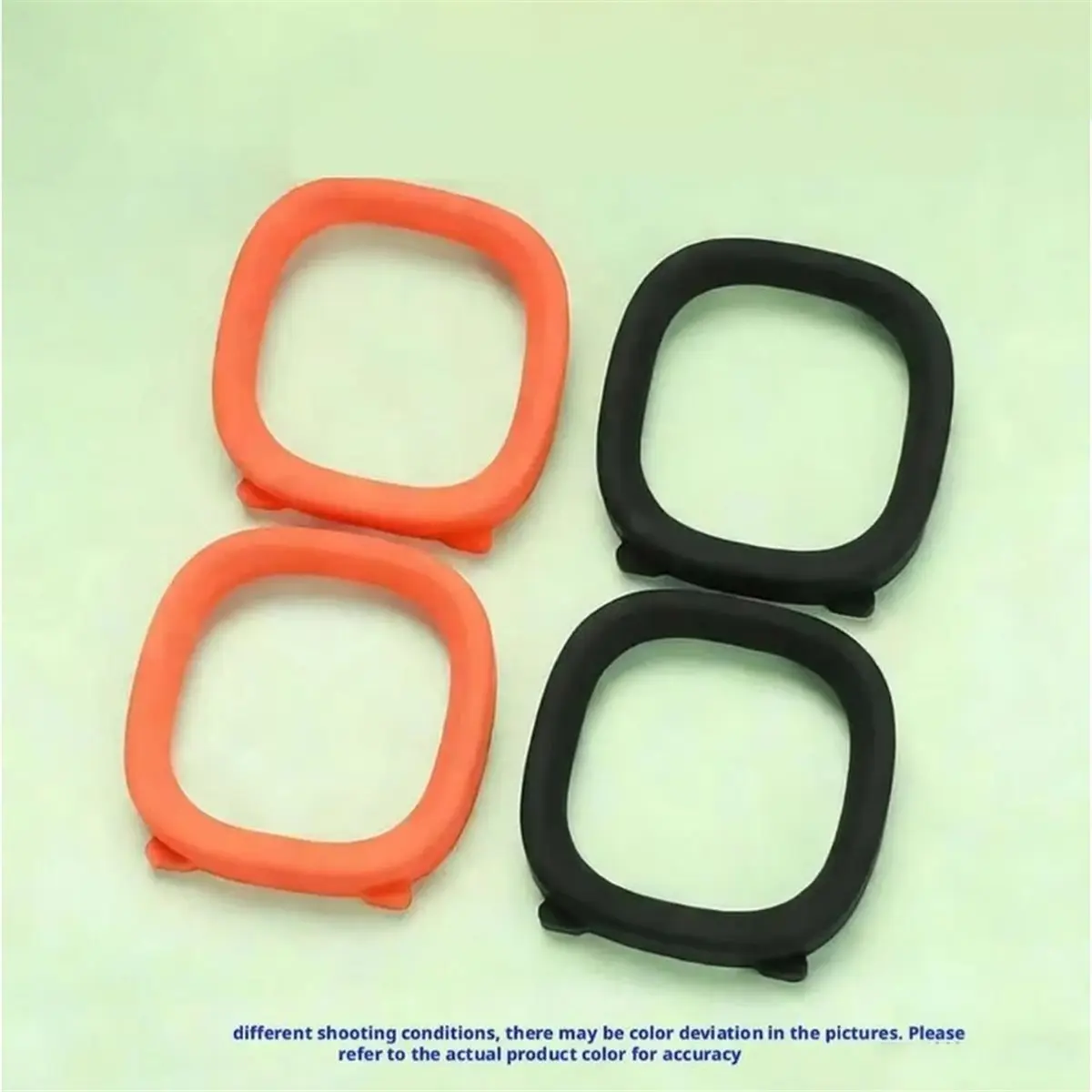 1Pair Soft Speaker Cover Slip-Resistant Anti-Scratch Silicone Case Sound Protector for Sound Party Black