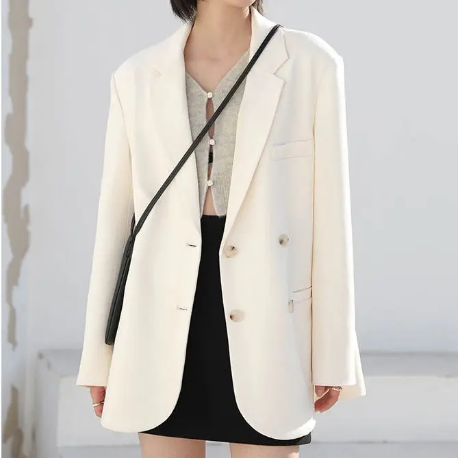 Blazer Wanita Musim Panas, Setelan Wanita, Atasan Lipit Belahan, Tampilan Pesta, Model Bandage, Tekstur Kain Kasar, Laris Manis, Gaya Harajuku