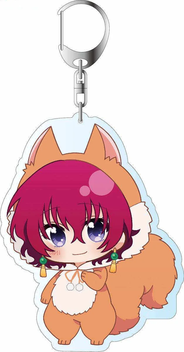 Fans Gifts Anime HD Figures Yun Zeno Jaeha Sinha Kija Hak Yona Pukkyu Ver Acrylic Keychain pendant Ornament Collection About 6cm