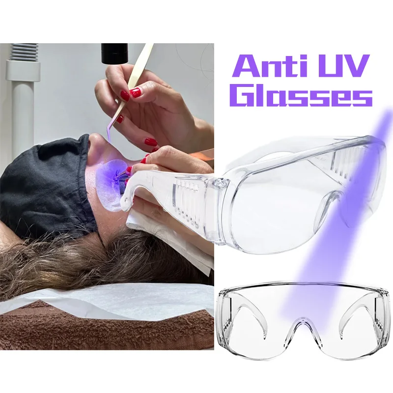 UV-Schutzbrille Wimpern verlängerung Brillen Anti-UV-Brille UV-LED-Schutzbrille