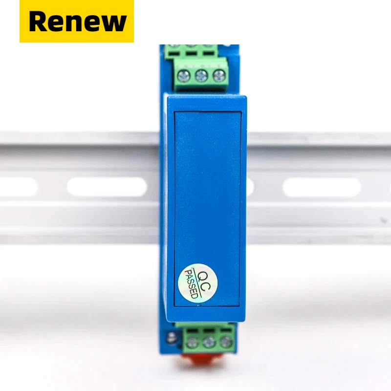 Imagem -03 - Transformador de Tensão dc Conversor de Sinal Analógico 420ma Rs485 010v 50v 100v 300v 500v Entrada 1000v dc 12v 24v
