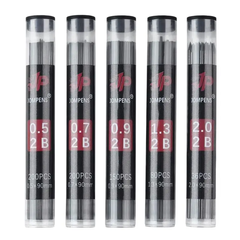 �� 2B Mechanische Bleistiftminen, 0,5/0,7/0,9/1,3/2,0mm 90mm Bleistiftminen für Zeichnen, Skizzieren & Schreiben – Detail 5
