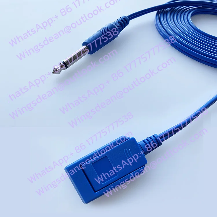 Electrotome Negative Plate,Connection Wire Lip Neutral Electrode Sheet Loop Plate Wire Conway Universal Electrode