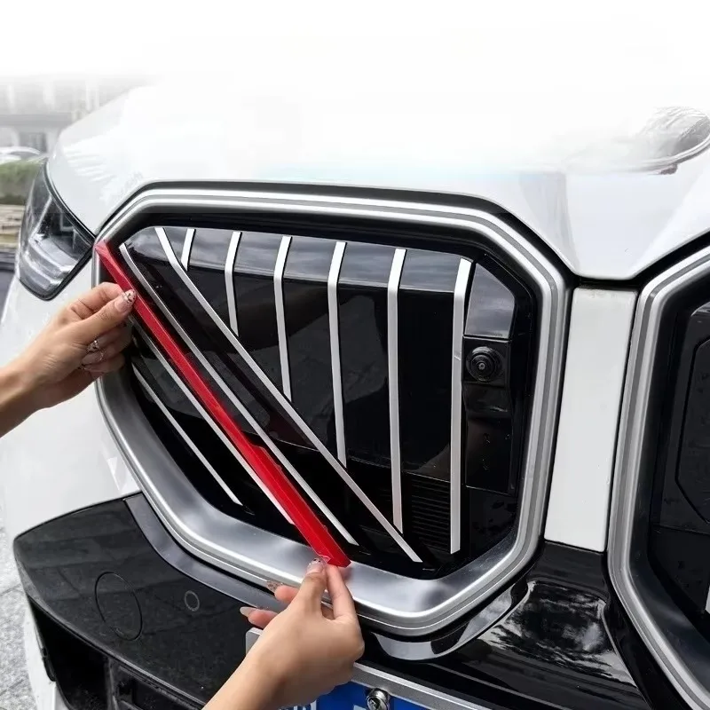 For BMW X3 G45 G48 2025-2026 ABS Car Front Grille Grill Cover Clip Trim Exterior Car Accessories