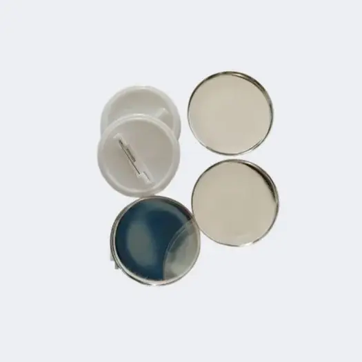 Picture 6: 500pcs 25/32/37/44/58mm safty pin button badge material diy pin button badges raw material Customization button badge