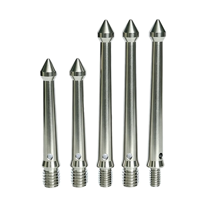 1pcs Stainless Steel Replacement Part Tripod Foot 3/8 Screw 1/4 Inch M8 Monopod Spikes Mount Nail 70mm/90mm Long With Wrench