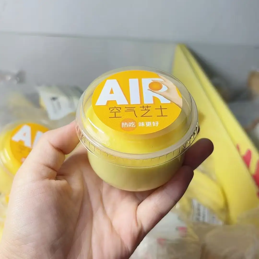 الرطب لينة محاكاة بولي PU جولة الجبن الغذاء انتعاش بطيء قرصة اللعب لطيف اسفنجي كعكة ضغط تململ الضغط لعبة هدية #1