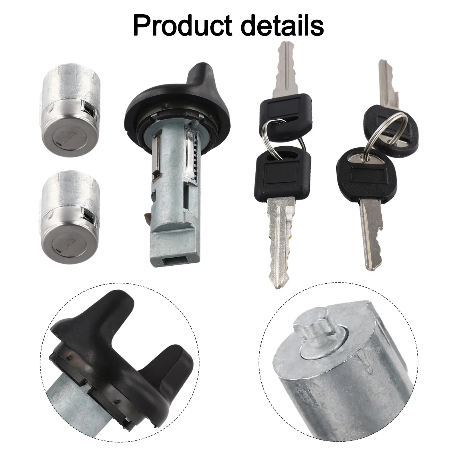 

Replacement Door Locks Door Lock Cylinders Driver Side Fitment For C K Pickup For Suburban For Tahoe For Chevy For GMC As Shown
