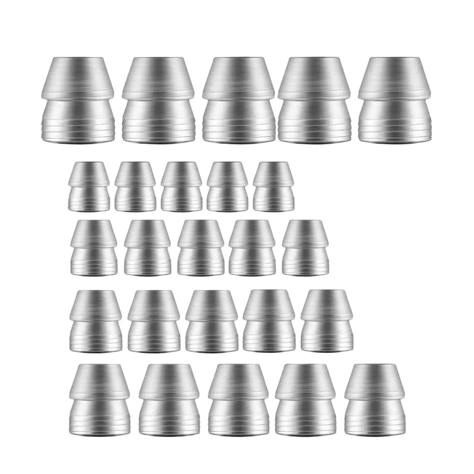 Set of 25 Metal Wedge axe handles Wedges Splitting Wedge Set Round 8mm, 10mm,