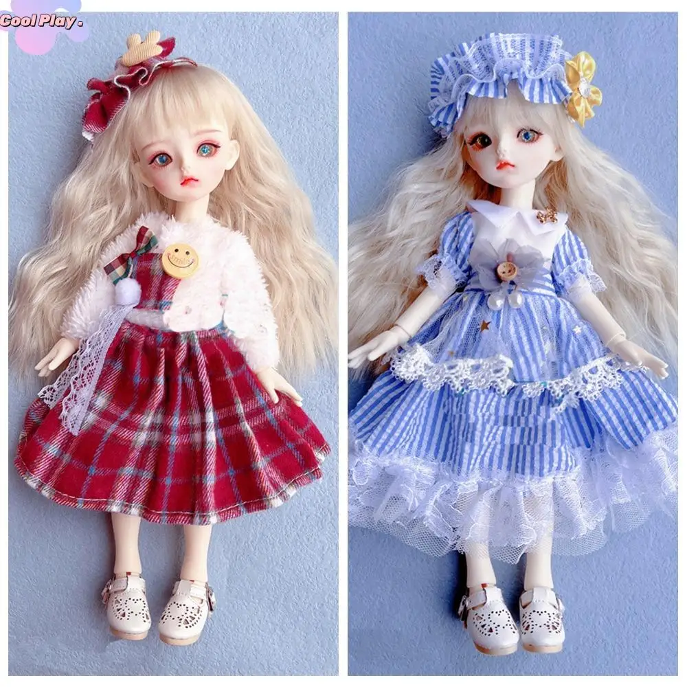

30cm Doll Dress Jk Uniform Clothes for 30cm Doll Multiple Color Doll Clothing 30cm Dolls Skirt NO Doll Toy Accessories