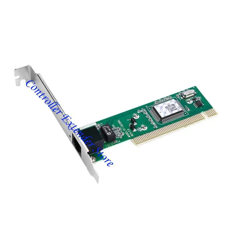 

N84B Plugs and Play PCI Ethernet Card 100Mbps Fast Speed Networking Adapters for Desktop PC No Driver Neededs
