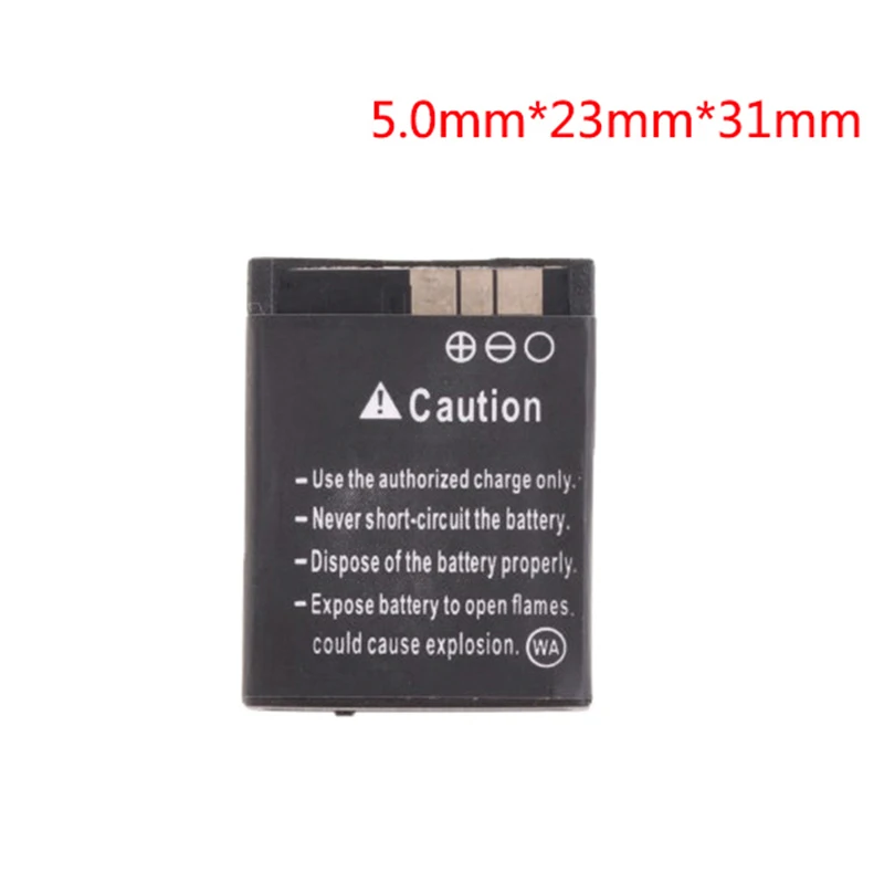 LQ-S1 Smart Watch Battery 3.7V 380mAh Rechargeable Li-ion Polymer Battery For Smart Watch DJ-09 DZ09 GJD FYM-M9 SCX-M9