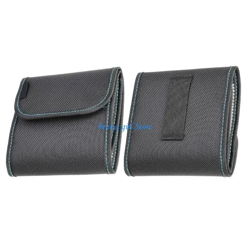 C7AB 95mm Circular Square Camera Filter Protections Bag Storage Wallet