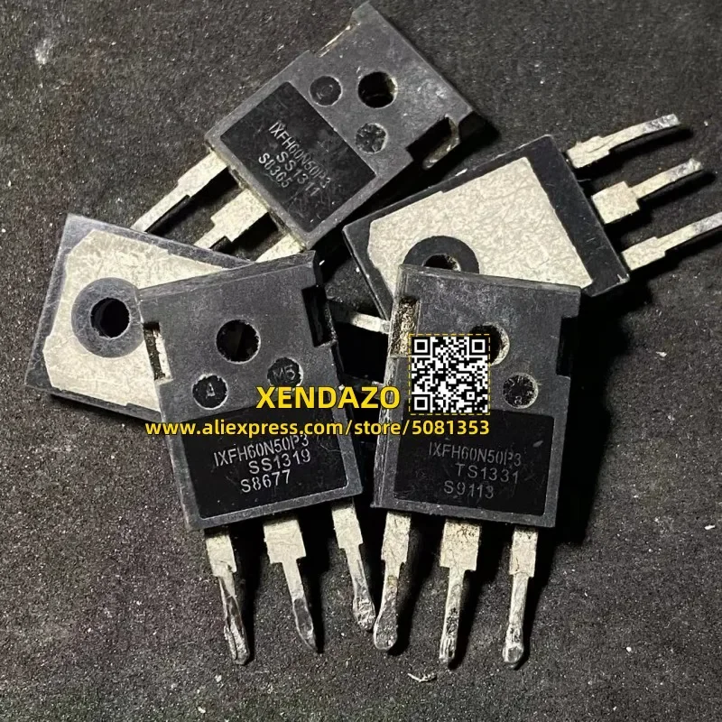 5pcs/lot IXFH60N50P3 60A 500V IXFH60N50 60N50 Power MOSFET TO-247 Original