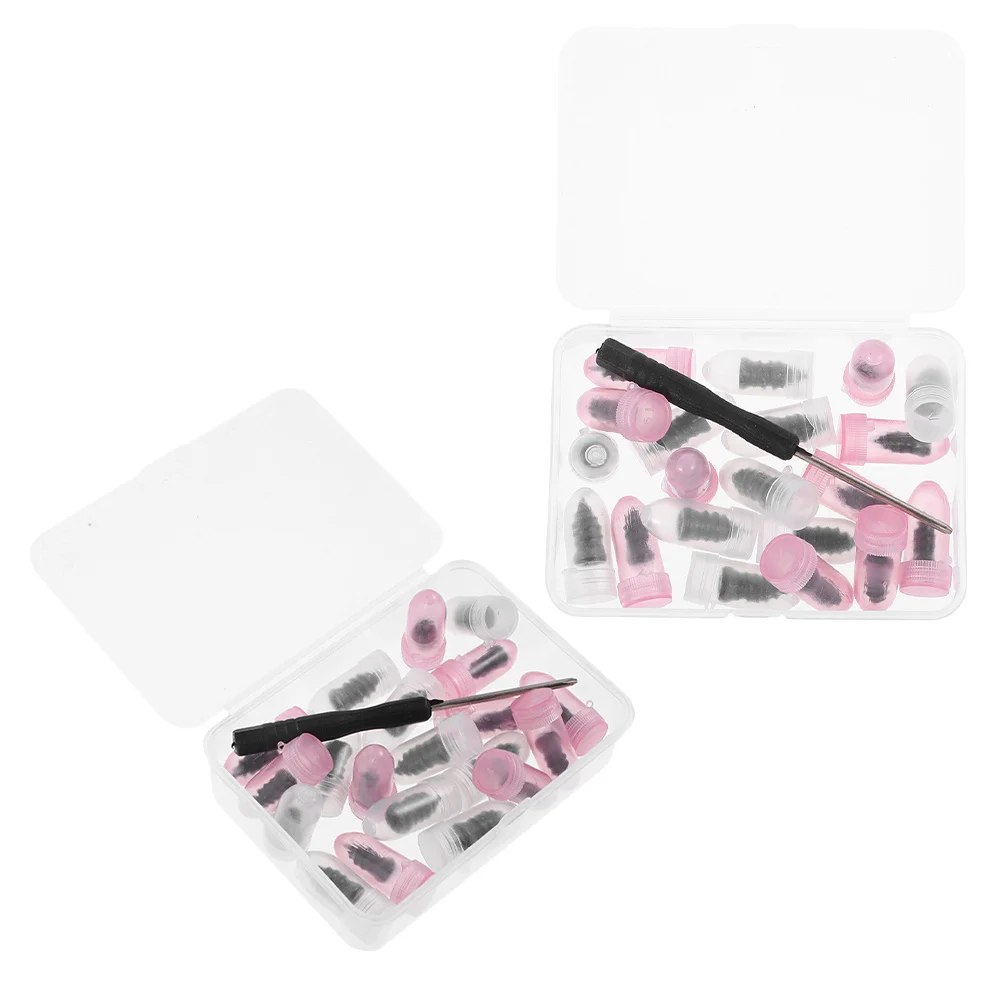 타이어 수리 키트 고무 나사 빠른 수리 헤비 듀티 플랫 패치 자동차 전기차 오토바이 휠 작은 구멍 플러그 도구 세트