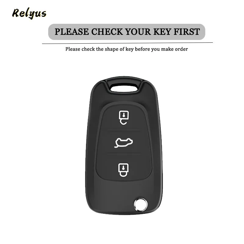 TPU Car Key Case Cover for Hyundai Elantra Accent I20 I30 Ix20 Ix35 for Kia Sportage Rio 3 Soul Optima Ceed Pro K5 K2 Pride