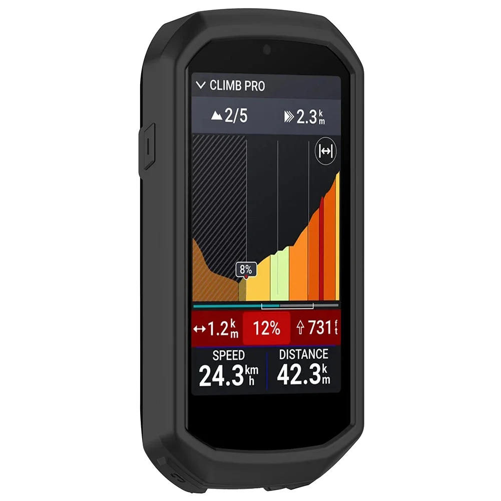 

Premium Silicone Case For Garmin Edge 1050 Stylish And Colorful Full-cover Protective Case Drop-proof Cover Bumper Case