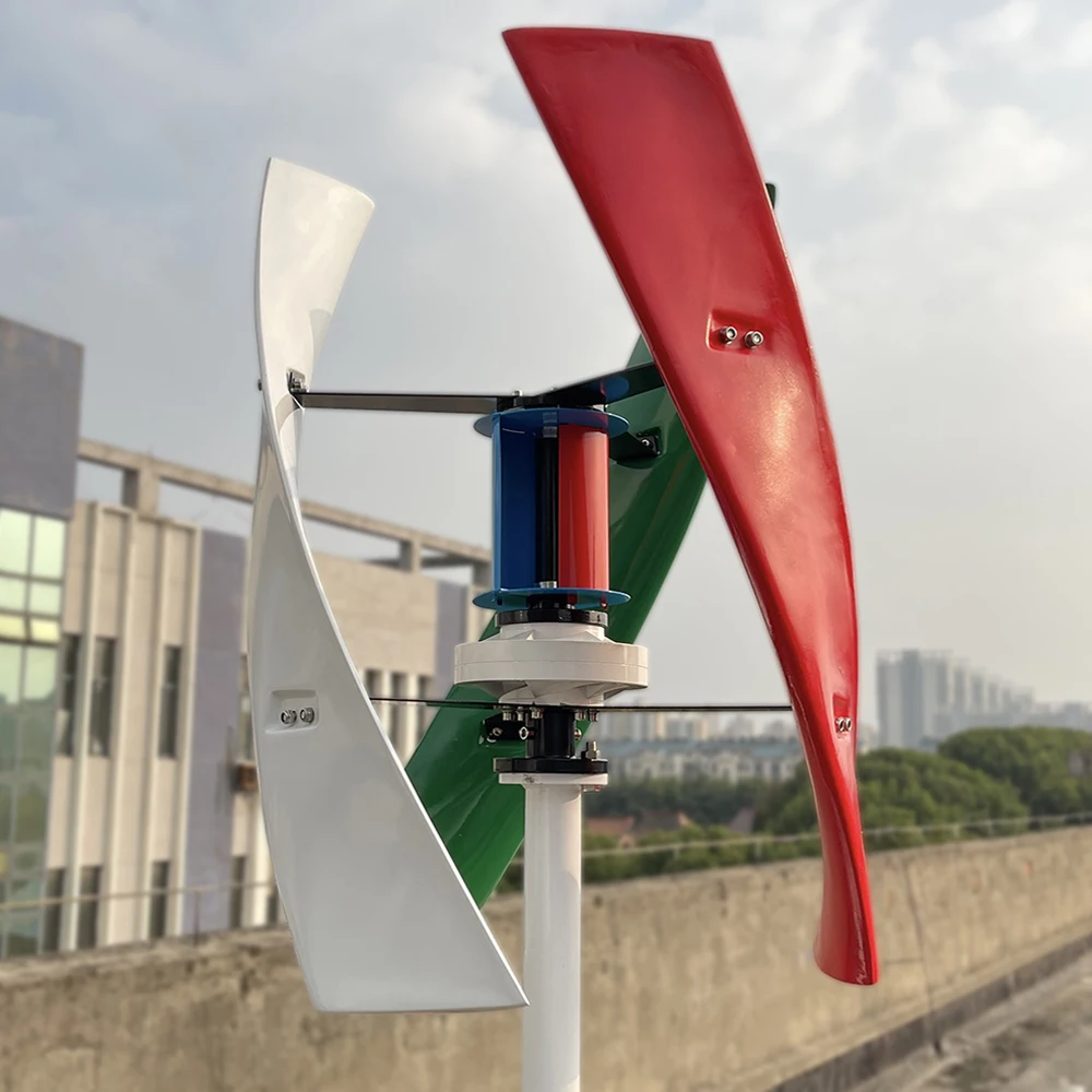 Factory Price Wind Turbine 20KW Vertical Wind Turbine Generator Permanent Magnet Suspension Low Wind Start Household 220V