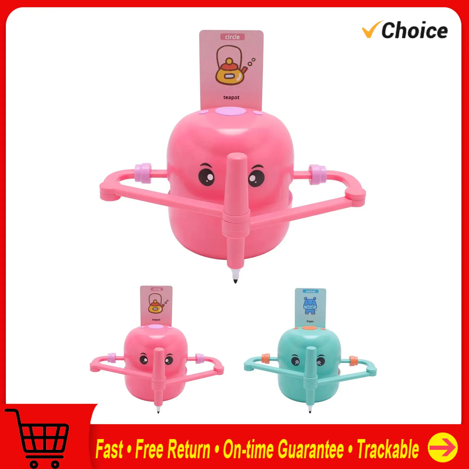 لوحة ذكية تفاعلية تعليمية مبكرة روبوت رسم فني تلقائي للأطفال من سن 5 سنوات فما فوق