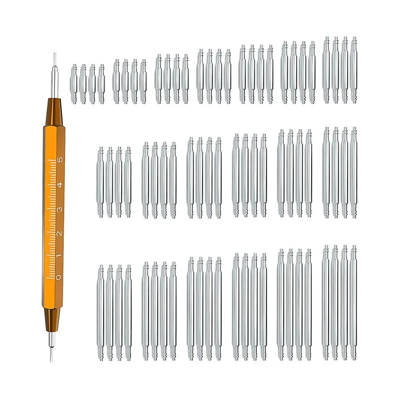 Watch Repair Tool, Spring Bar Tool, Watch Lug Remover with Scale, Double-ended Strap Remover, Lug Precision Repair Tool