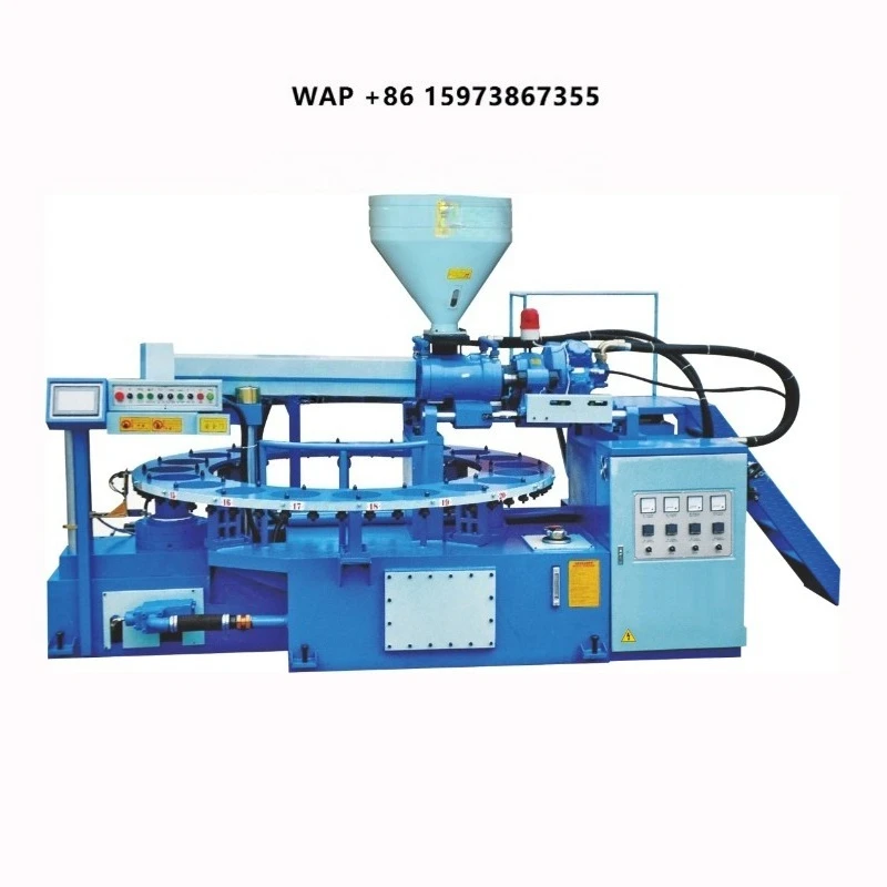 Semi-automatic Single Color Pvc Tpr Sole Making Machine