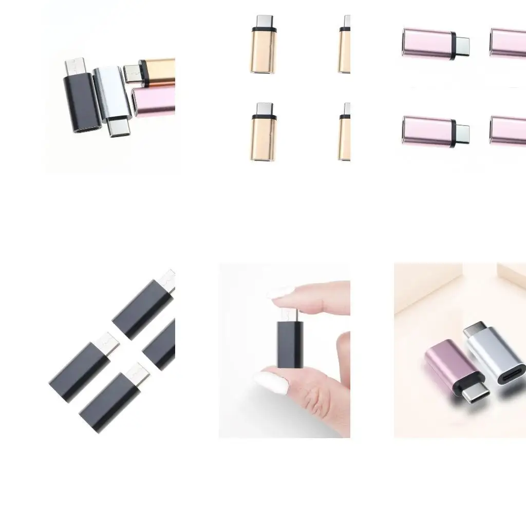 

Пакет 31BA от 4 до USB C Adapter Легкий и портативный дизайн USB -Cad Adapter Совместимость с несколькими устройствами