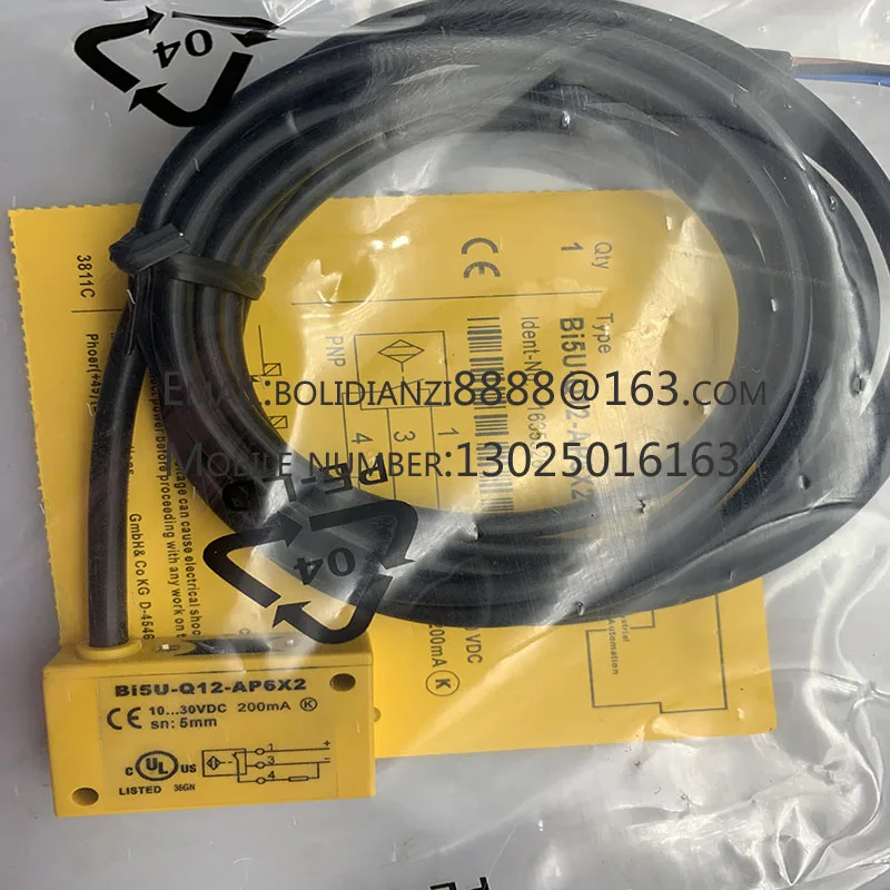 

Новый датчик приближения BI5U-Q12-AP6X2-0.15-PSG3M В наличии