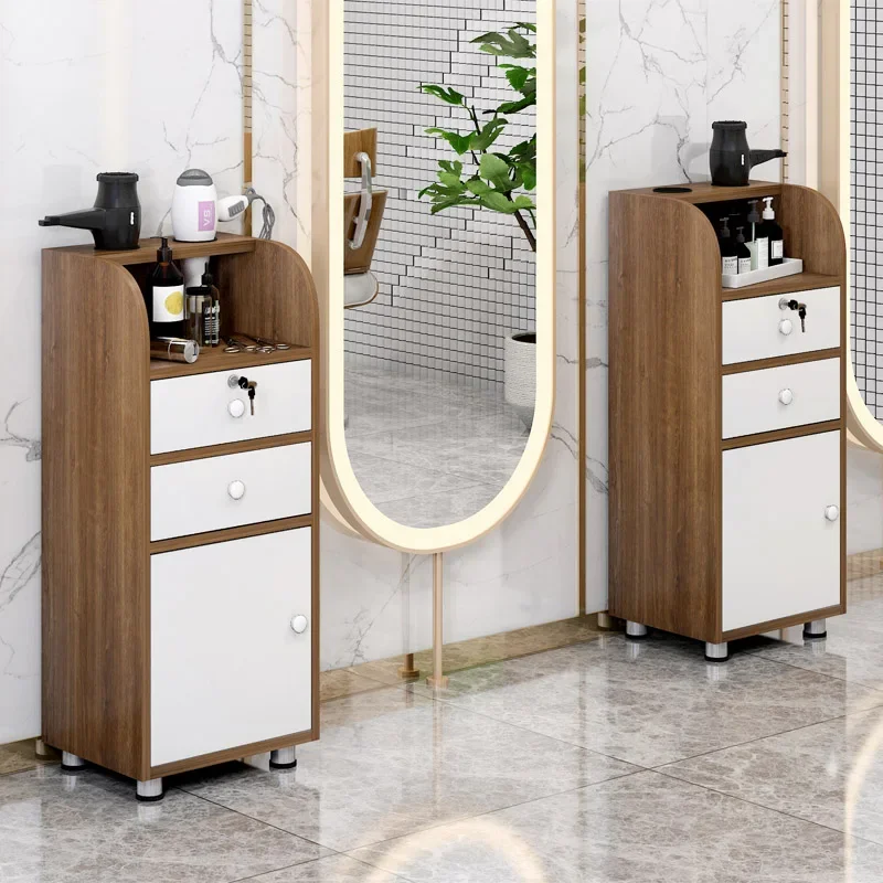

Hair tool cabinet Hair salon Barber shop special hair perm and dyeing storage cabinet Internet celebrity beauty salon trolley wo