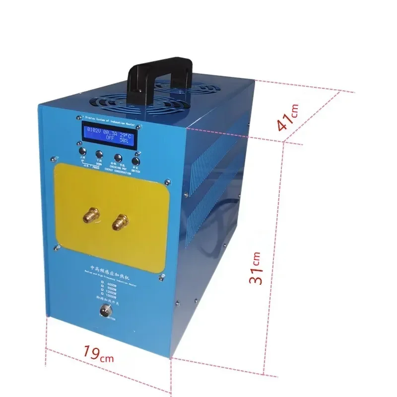 Electric High Frequency Induction Heating Machine Metal Induction Heater High Frequency Furnace Gold Silver Copper Casting
