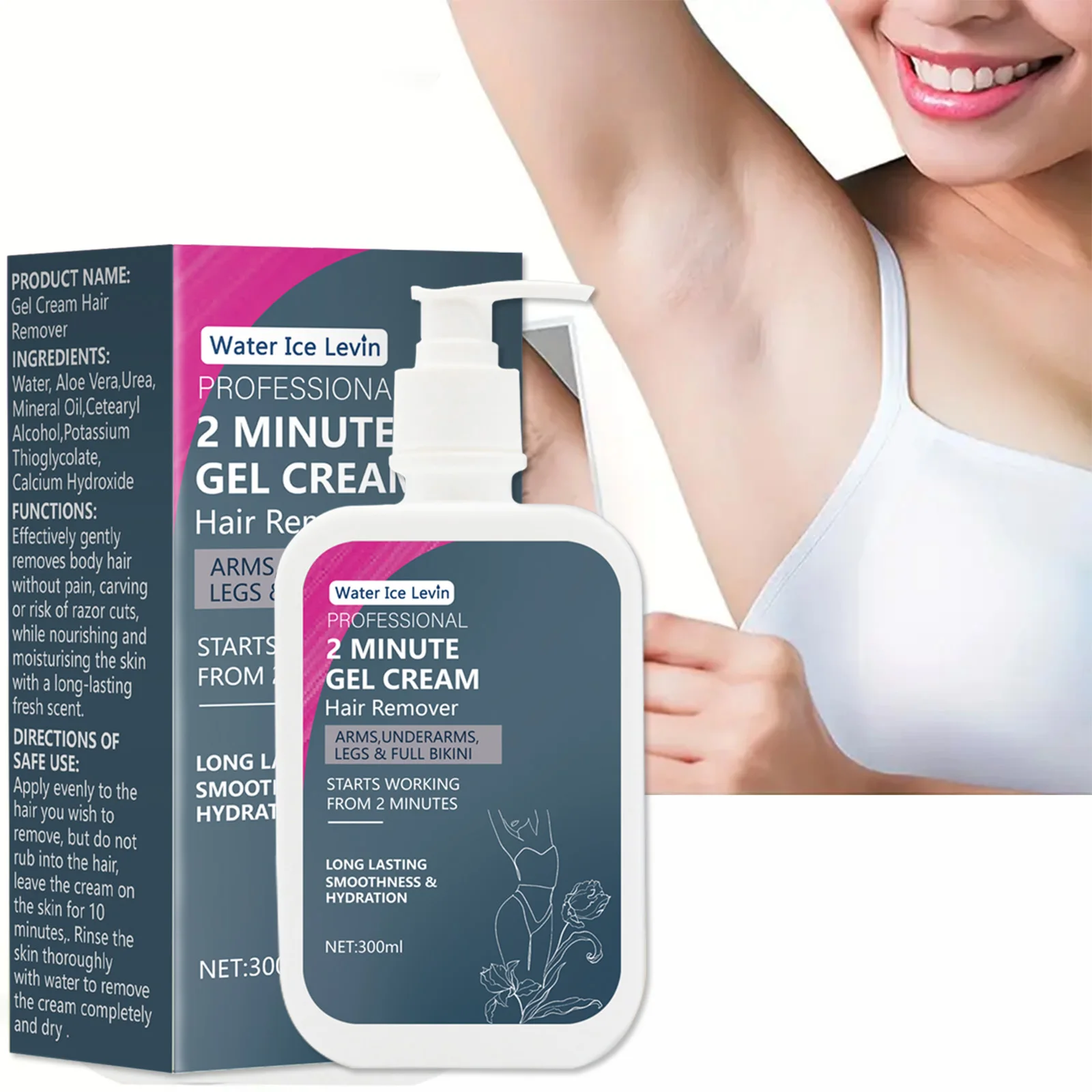 Hair Removal Gel Powerful Epilator Cream Intimate Areas Health Painless Hair Remover Growth Inhibitor For Woman Men Body Care