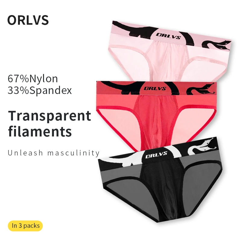 

1/2/3PCS Men Breathable Underwear Mesh Mens Underpants Sexy Briefs Sissy Fashionable Bikini Men's Panties Gays Man Briefs