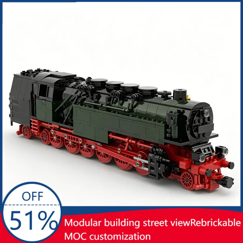 

926Pcs Customize BDZ Class 46 Custom Building Blocks Steam Locomotive Model Educational Assembly Toy Collectors Birthday Gifts