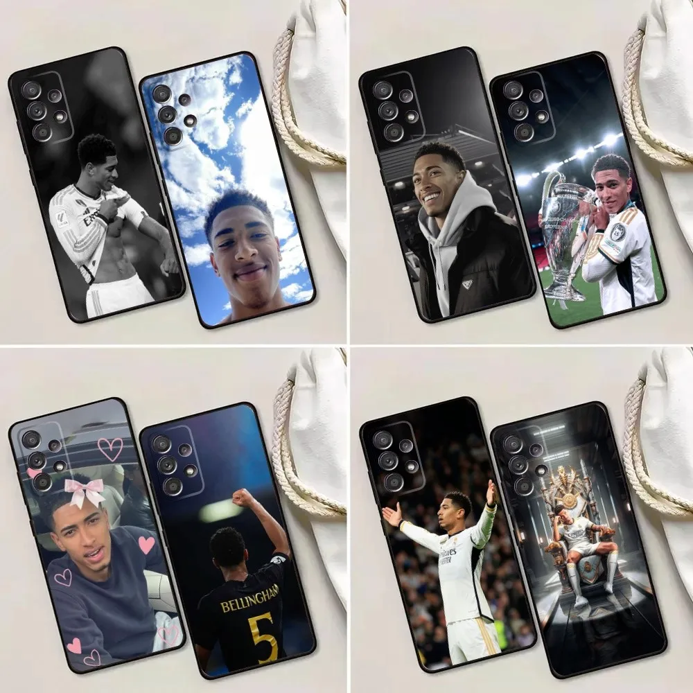 5 J-JudeS B-BellinghamS-S Phone Case For Samsung Galaxy A13,A21s,A22,A31,A32,A52,A53,A71,A80,A91 Soft Black Phone Cover