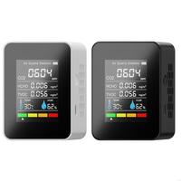 CO-2 Monitor 3-IN-1 Carbon Dioxide Detector Multifunctional Air Quality Monitor Detection 400-5000 ppm for Home