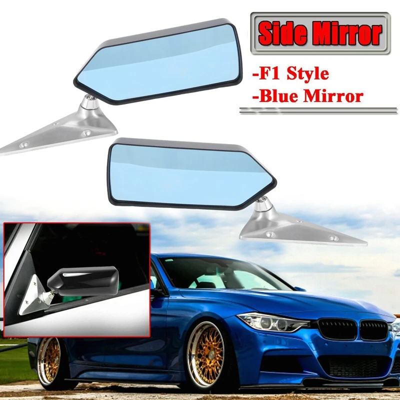 

1Set Car Rear View Mirror F1 Rear Mirror Racing Universal Side Mirror F1 Style Rear View Mirror