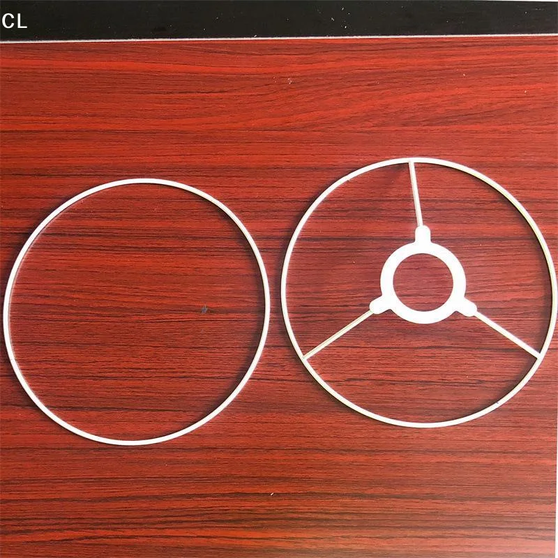 AttireTroveRound Metal Drum Lamp Shade Rings Fix Rings DIY Chandelier Lamp Fix Rings Support Fitting Lamp Shade Holder Hardware