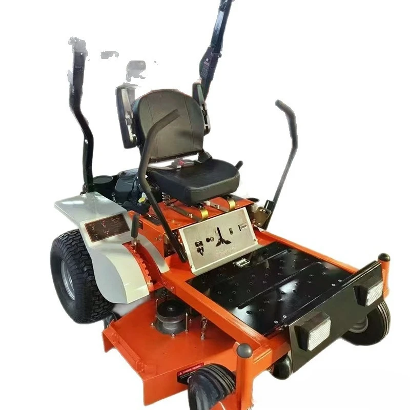 48-Inch lawn car, -powered lawn mowing car, flexible walking and easy driving lawn car