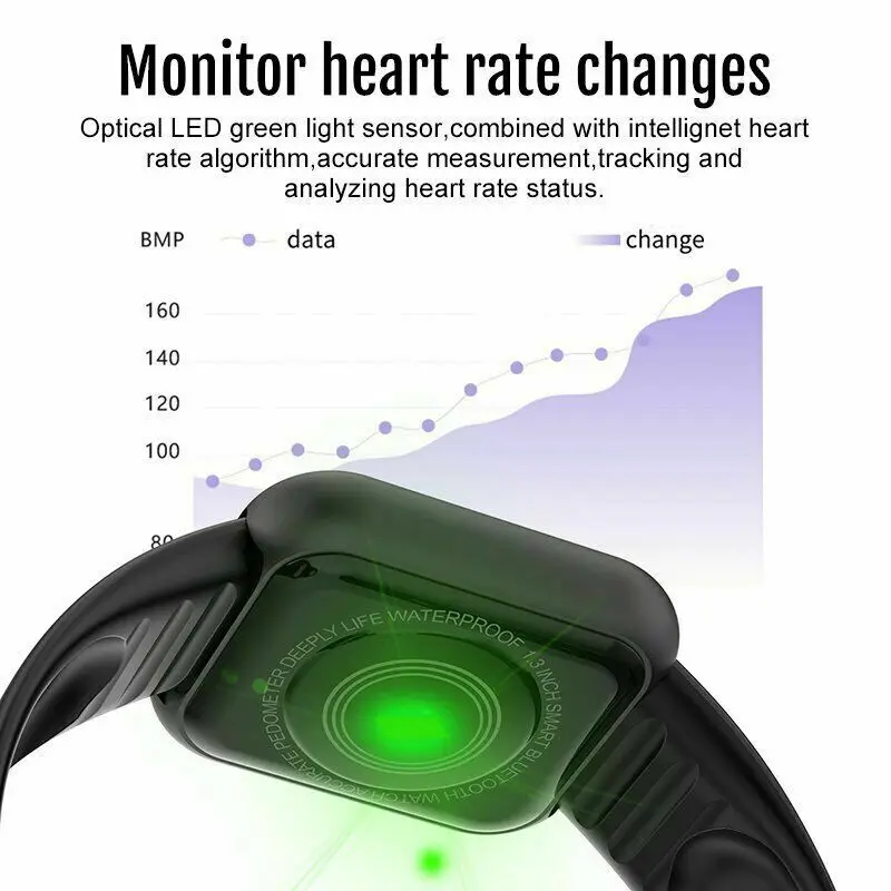 2023 Smart Watch Health Monitoring Heart Rate Blood Fitness Connected Women Children Kids Watches Men Smartwatch For Android IOS