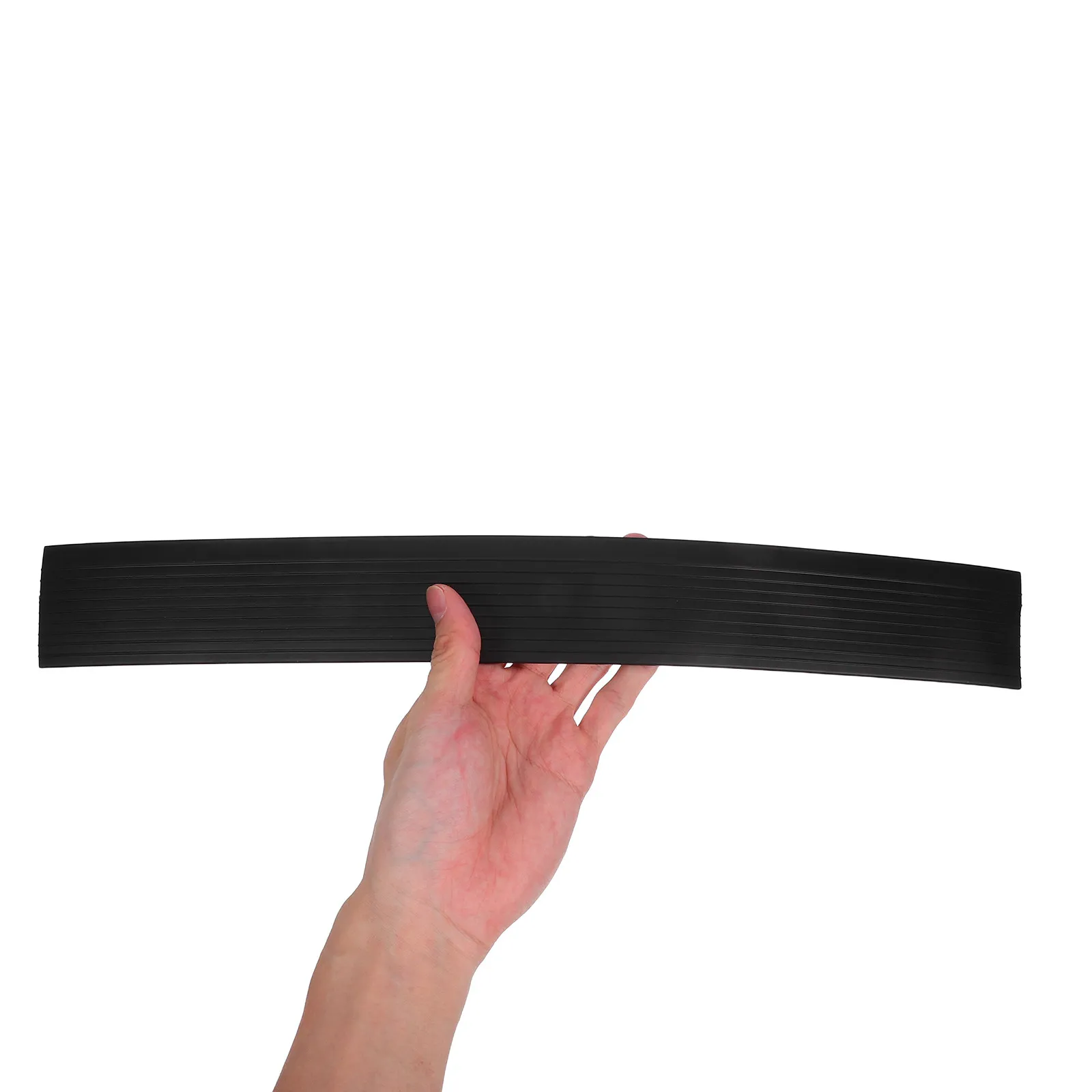 

2 шт. резиновых пандусов-порогов для роботов-пылесосов: гладкий переходный мат для дверных проемов, прочное сцепление, гибкая установка