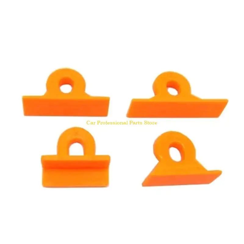 R53D Dent Repair 4Pcs Puller Tabs Dent Removal Tools Dent Lifter Pulling Tabs Car Dent Repair Tools