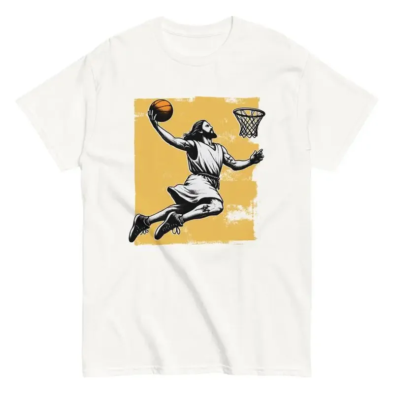 Basketball Men'S T Shirt Funny Christ Playing Christian Easter