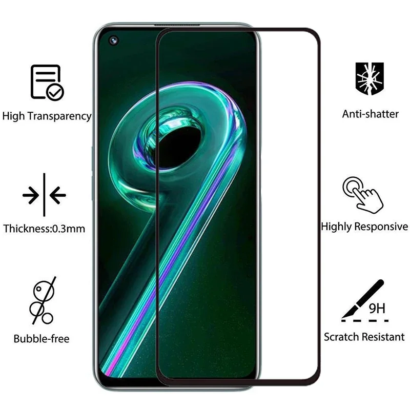 Etui ze szkła hartowanego na realme 9 pro plus pokrowiec na realme9 5g speed se realmi 9pro telefon coque reame me ralme realmy real me real me