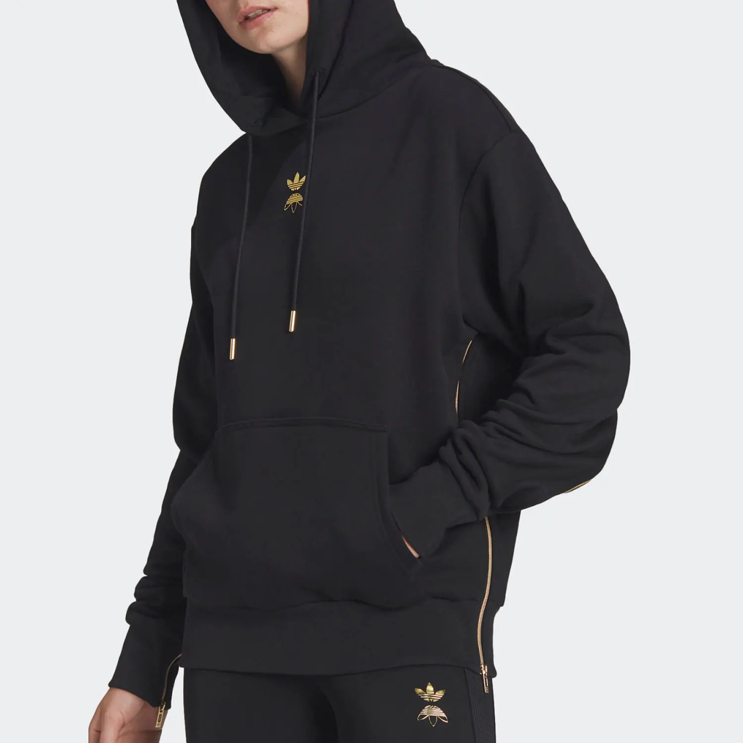 

Оригинальная женская спортивная толстовка оверсайз Adidas Trefoil HG6654