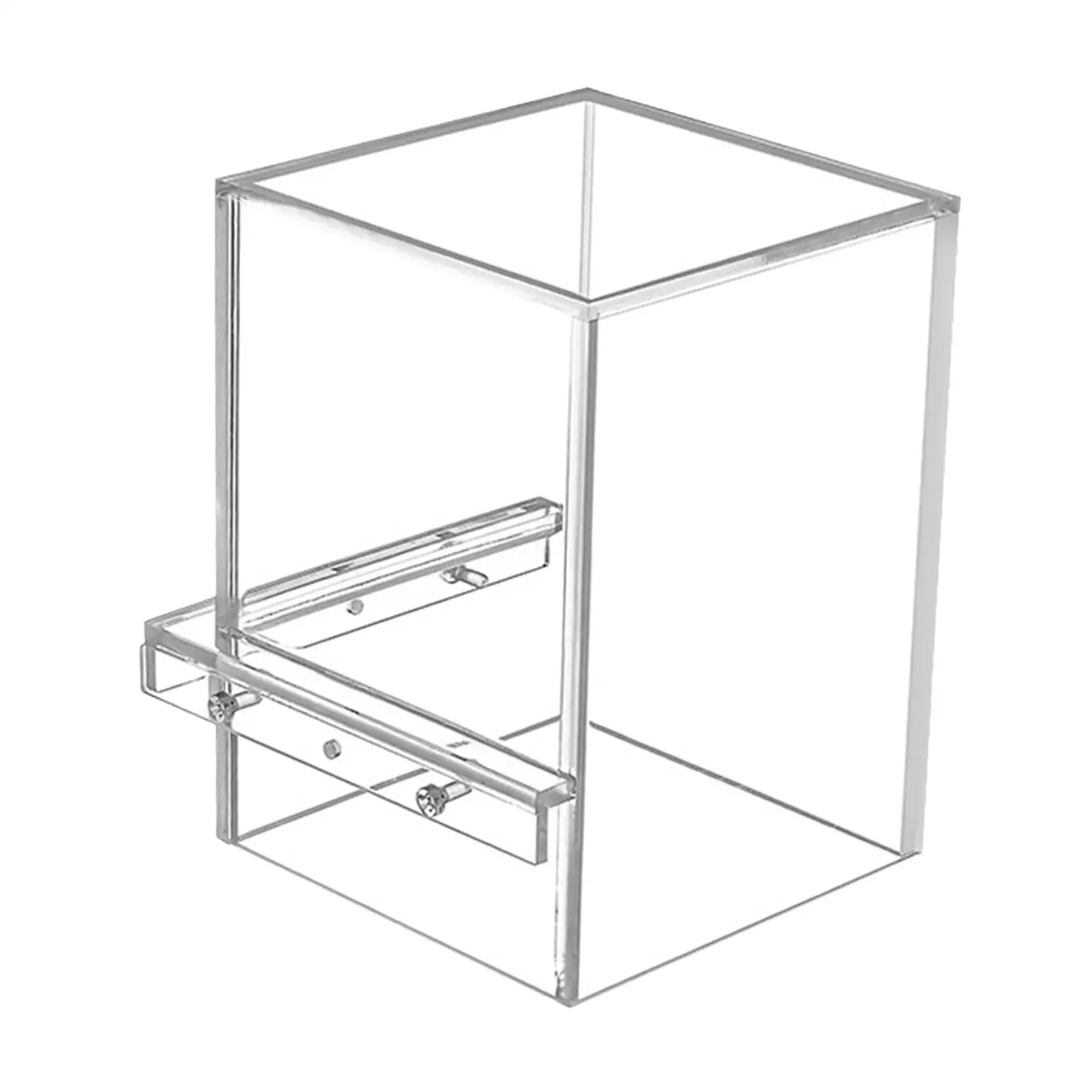 Negative Pressure Fish Tank Tabletop Aquarium Inverted above Water Fish Tank Small Acrylic Fish Tank for Living Room Office