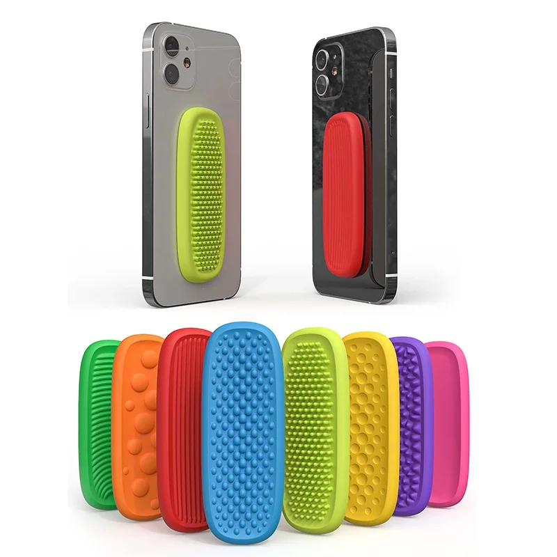 Silikonowy pasek sensoryczny Fidget Toys dzieci autyzm dekompresja uspokajająca fidgeting zabawka dorośli stres biurko ulga w niepokojach zabawka sensoryczna