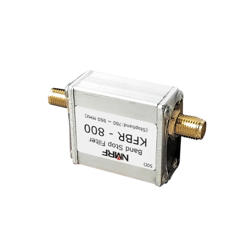 Perangkap Filter Band-stop 700 ~ 960MHz Menghilangkan Gangguan dari Komunikasi Nirkabel Sinyal 800 900M dengan Konektor SMA-F