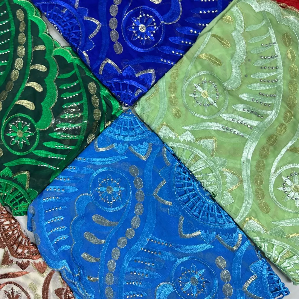 2026 Neuer Afrikanischer Islamischer Damen-Schal Modischer Pashmina-Turban Gebetstuch 100% Baumwolle Bestickter Schal Muslimischer Party-Hijab für Damen – Detail 29