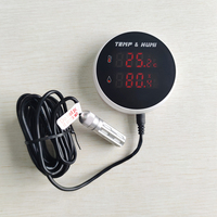 WIFI Tuya Temperature and Humidity Sensor with 1m / 3m cable detecting temperature from -40 ℃ to 120 ℃  Tuya Smart App Monitor