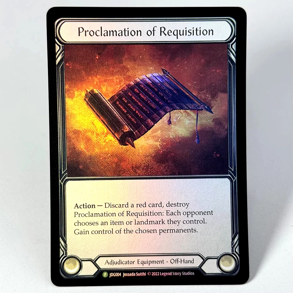 Flesh and Blood FOIL Proxy Cards FAB Tome of Fyendal Crown of Providence Vambrace of Determination Shiyana, Diamond Gemini