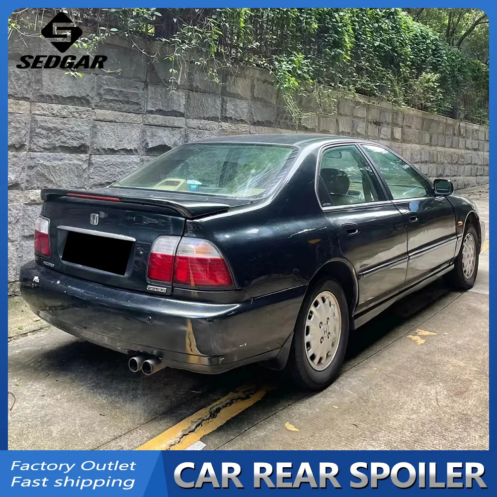 For 1994--2002 Honda Accord CD5 Factory with Lights Style High Quality ABS Plastic Unpainted Spoiler Trunk Boot Wing Spoiler